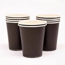 Producto - Vaso polipapel 240cc x8u. Negro