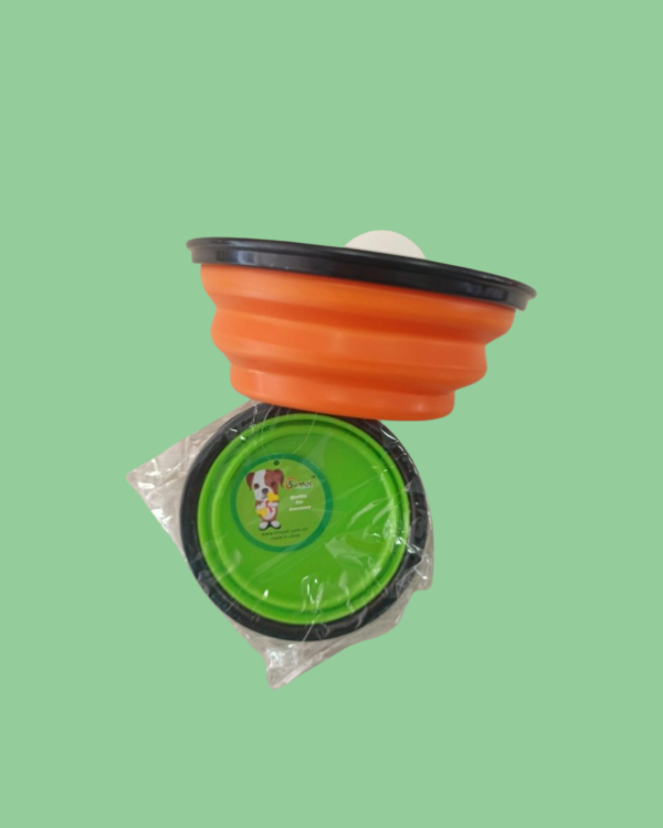Producto - Comedero/Bebedero Plegable Portatil Mediano (13cm)