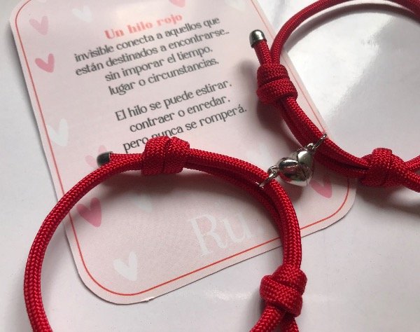 Producto - Pulseras Cuerda rojas