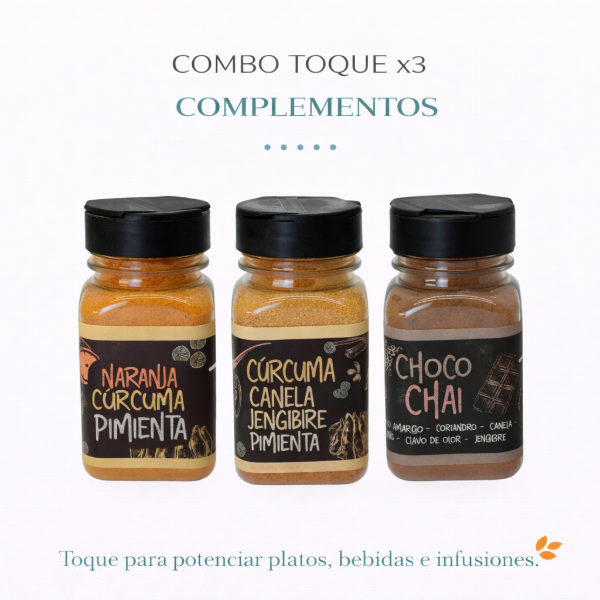 Producto - COMBO TOQUE x 3 - Complementos