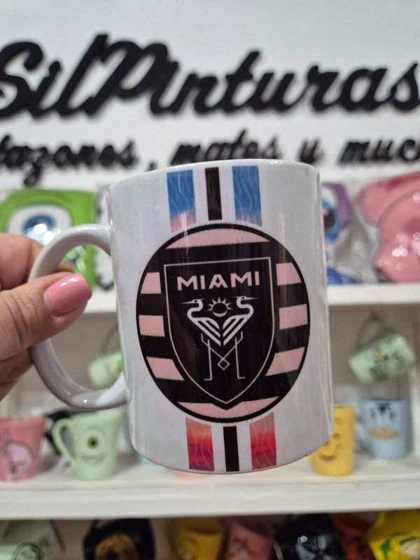 Producto - Taza Fútbol Messi Miami