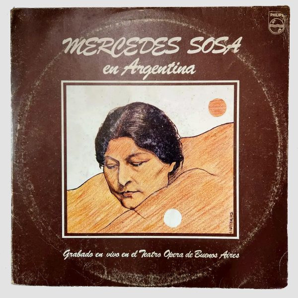 Producto - MERCEDES SOSA - EN ARGENTINA (ALBUM DOBLE - EN VIVO)