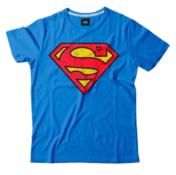 Producto - Remera Superman  Logo Clásico Vintage (SUPERMANREAD2)