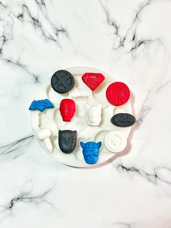 Producto - Silicon superheroes redondo