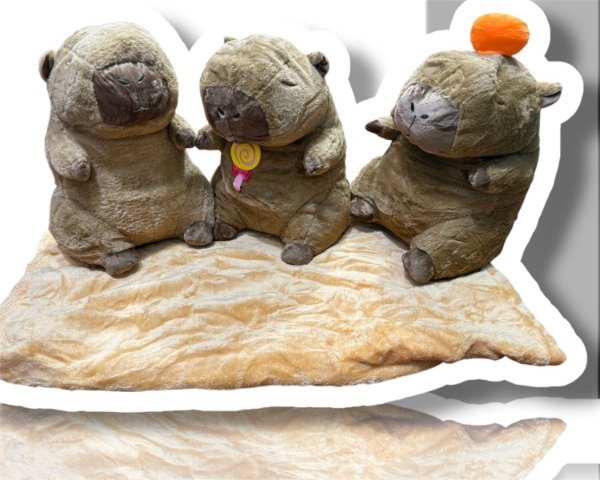 Producto - capibara con manta (1,75cm de largo) MC8800