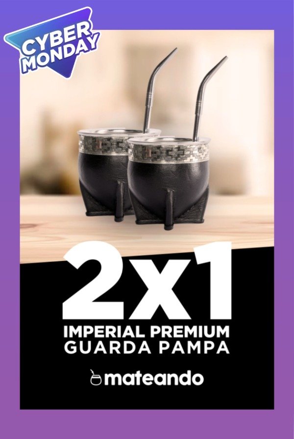 Producto - 2x1 MATE IMPERIAL PREMIUM - GUARDA PAMPA