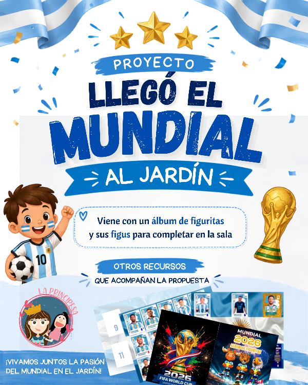 Producto - Llegó el mundial al jardín