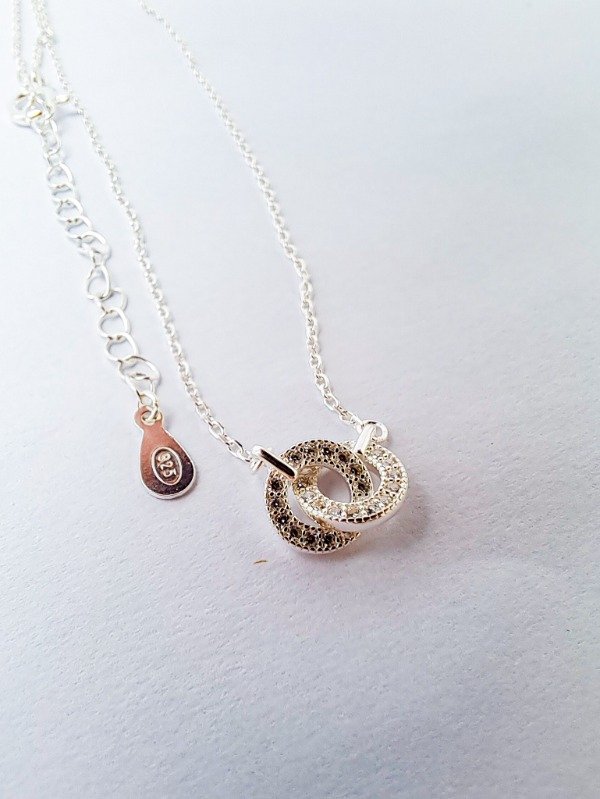 Producto - Collar Argollitas Enlazadas