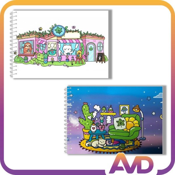 Producto - Stoner Moments Libro para colorear para adultos - 1