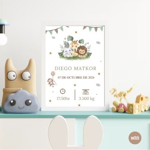 Producto - Cuadro safari