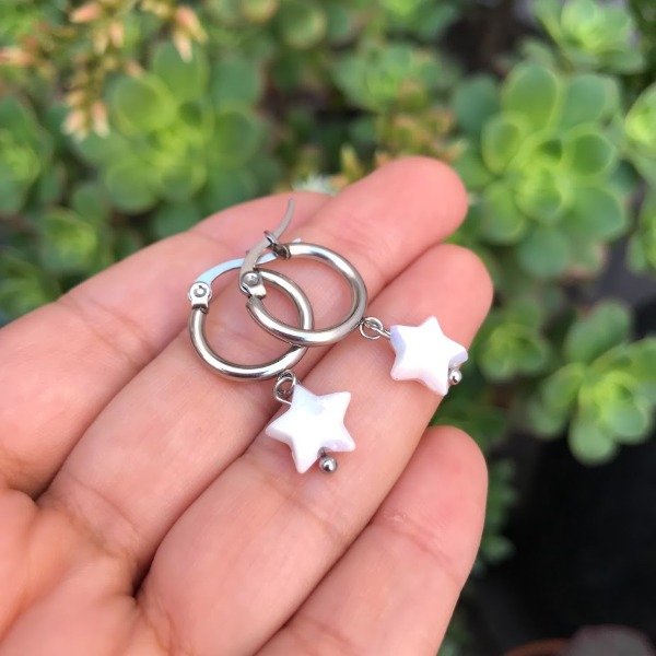 Producto - Aros Estrella Tornasol