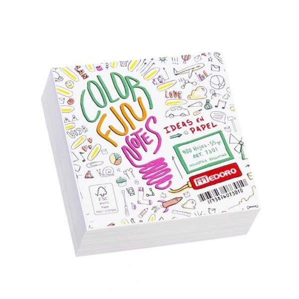 Producto - TACO PAPEL MEDORO BLANCO 400 HOJAS
