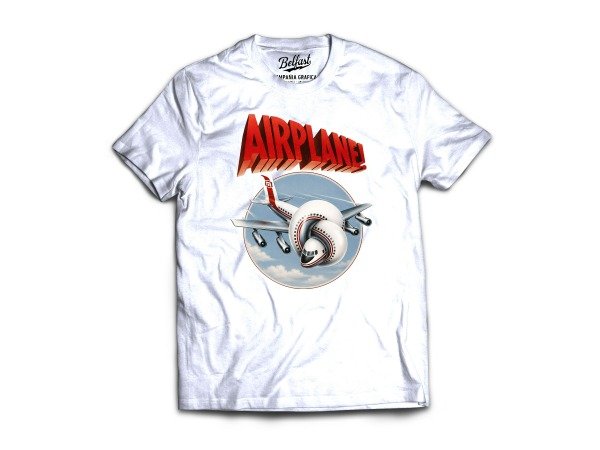 REMERA AIRPLANE Y DONDE ESTA EL PILOTO
