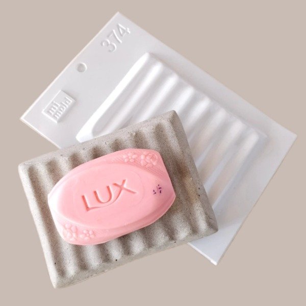 Producto - Molde jabonera rayada