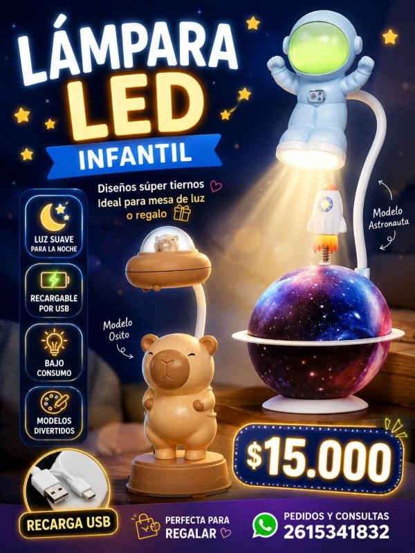 Producto - Lampara led infantil