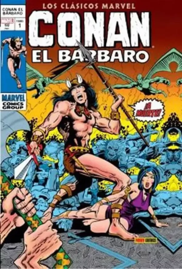 Producto - CONAN EL BARBARO 01: LOS CLASICOS MARVEL