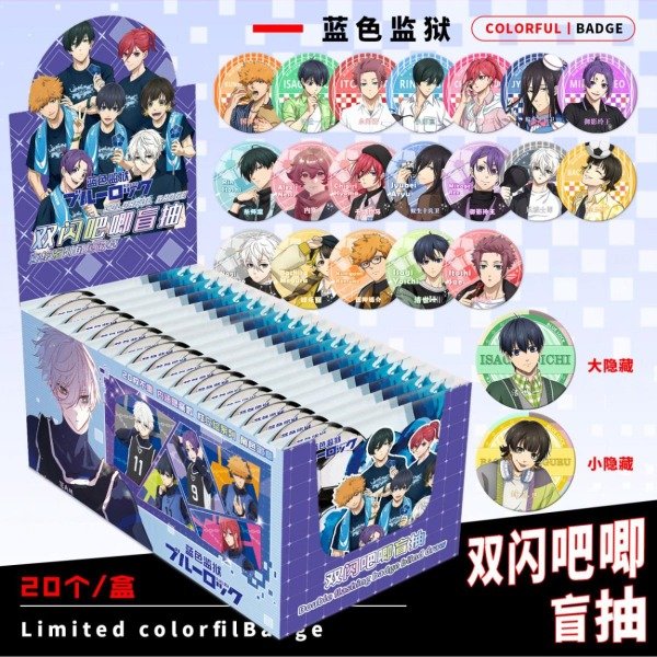 Producto - PInes de Metal - Blue Lock 6- Al Azar- 7.5cm