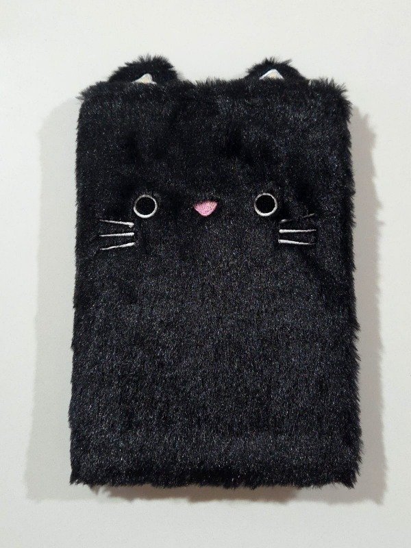 Producto - Cuaderno Peluche Gatito Kawaii