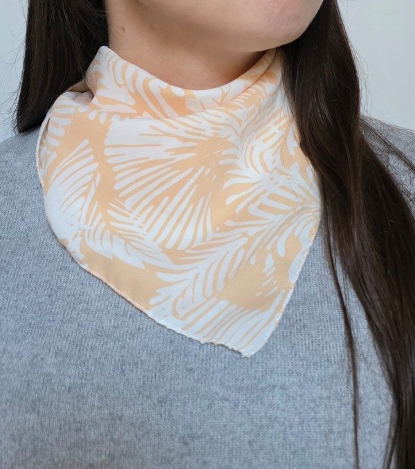 Producto - Pañuelo Leaves Peach