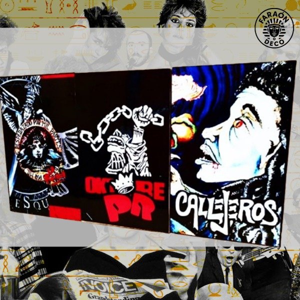 Producto - Cuadro Triptico Callejeros La Renga Los Redondos