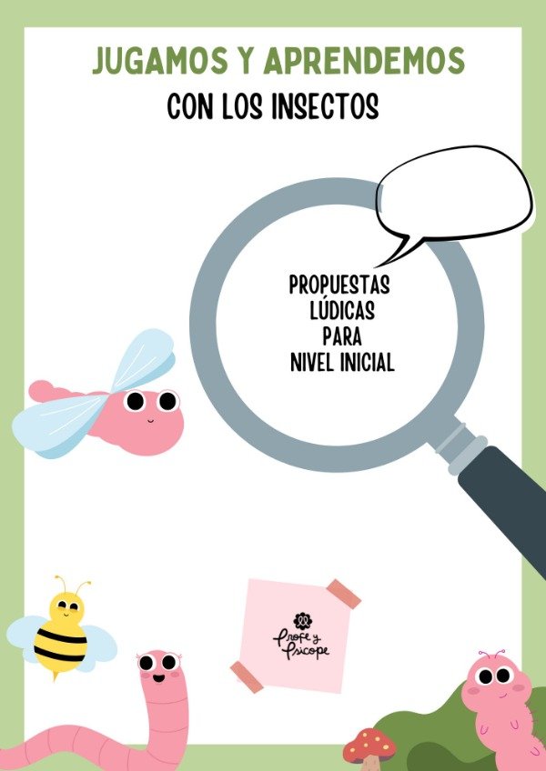 Producto - Insectos, jugamos y aprendemos