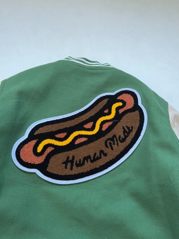 Producto - Human Made Hot Dog Tiger Wool Varsity Jacket - 6