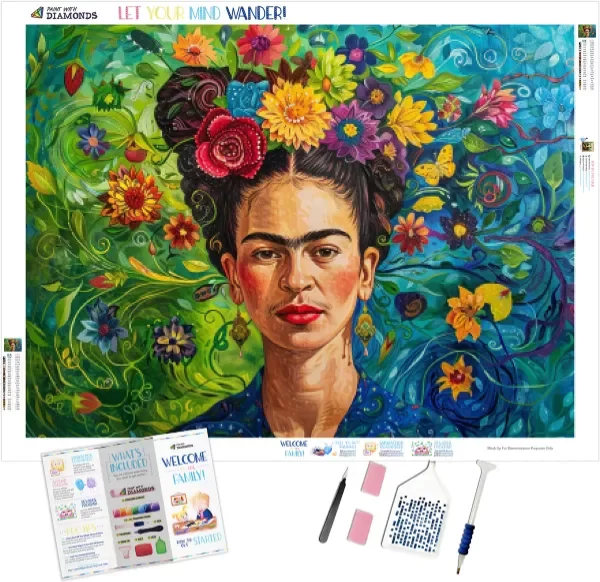 Producto - PINTURA DIAMANTE FRIDA 50x40 CM