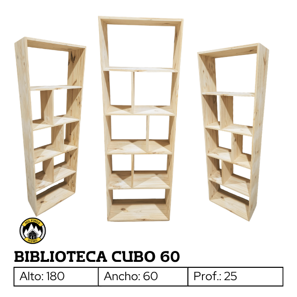 Producto - BIBLIOTECA CUBO 60 - 0