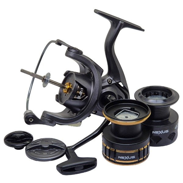 Producto - Reel Frontal Caster Nexus 6005 Variada Río Mar 5 Rulemanes 5.2:1