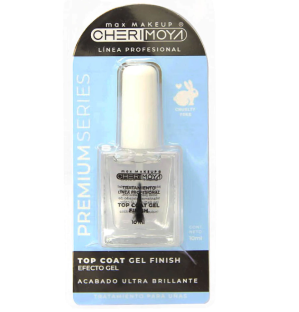Producto - Tratamiento Top Coat Gel Finish Premium Cherimoya