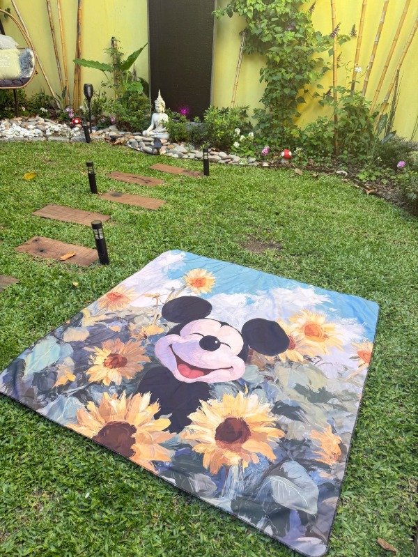 Producto - Lona Mickey girasoles