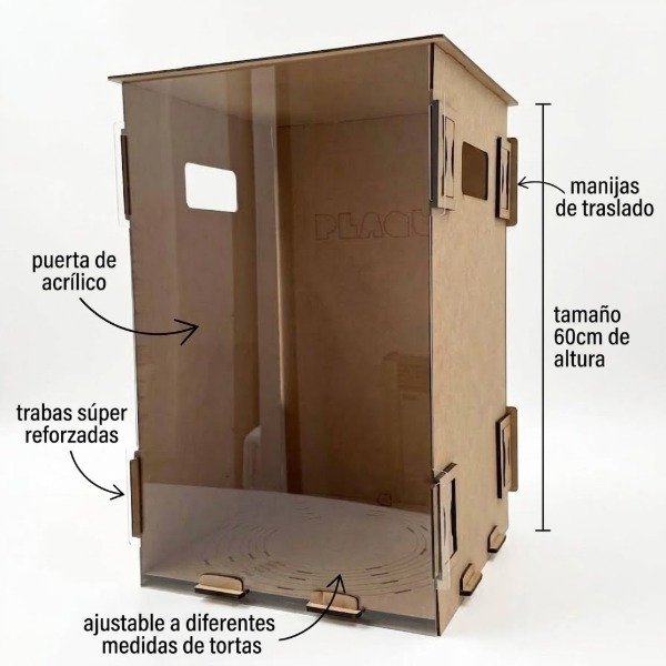 Producto - CAKE TRANSPORTER - Caja para Tortas - 3