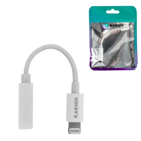 Producto - Adaptador 3.5 A IPHONE KARSEN