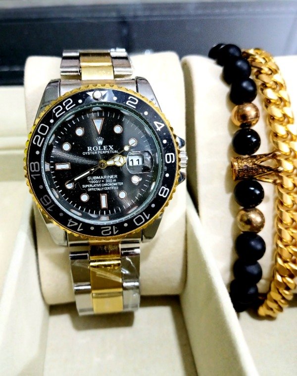 Producto - Combo RLX bicolor + 2 PULSERAS