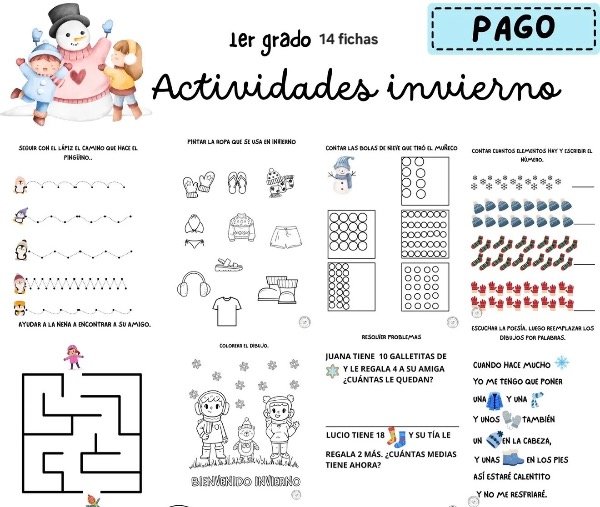 Producto - Invierno 1er grado