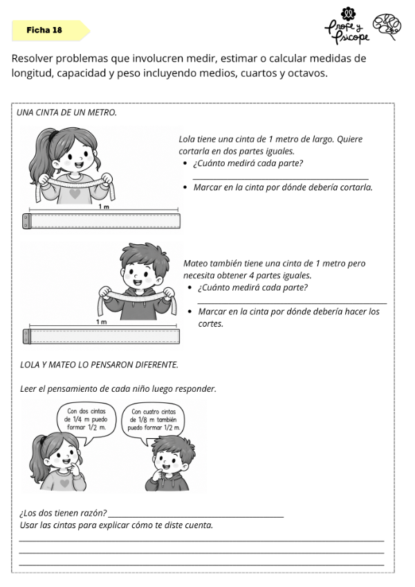 Producto - MEDIDAS 4to GRADO: Matemática 2 niveles de dificultad - 18