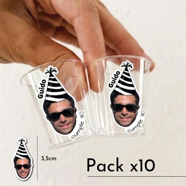 Producto - Stickers para CHUPITOS x10