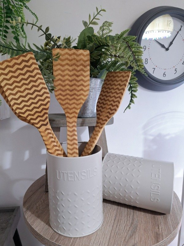 Producto - LATA PORTA UTENSILIOS GREY UTENSILS 11X15 CM