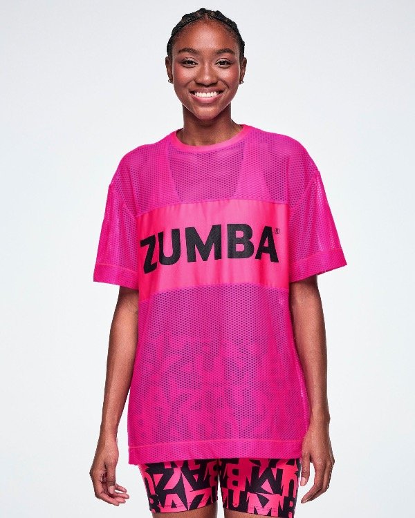 Producto - Ultrabright Mesh Boxy Top
