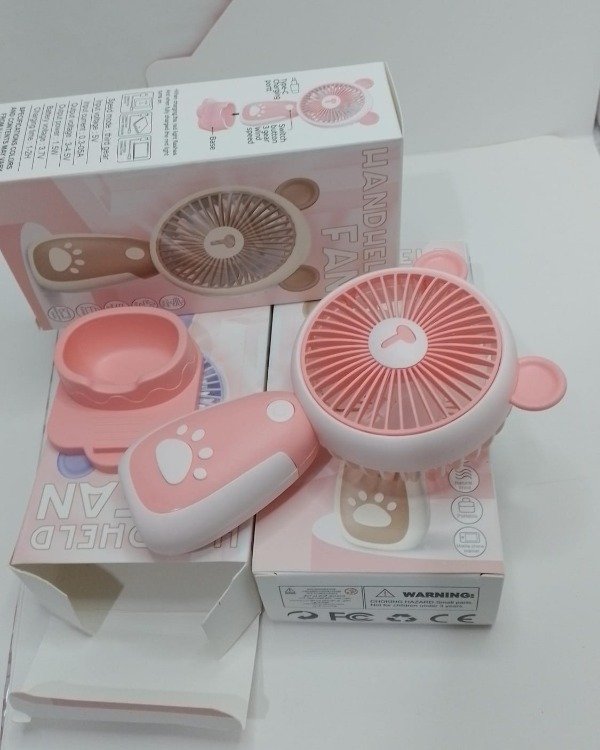 Producto - Ventilador De Mano Mesa Portatil Recargable Usb #01141