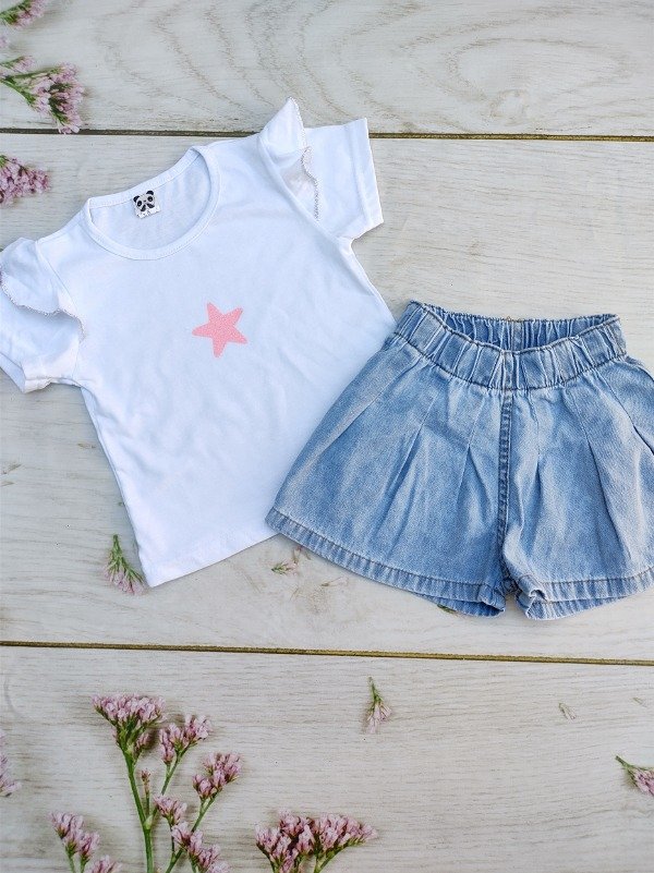 Producto - Remera Estrella/ Corazon