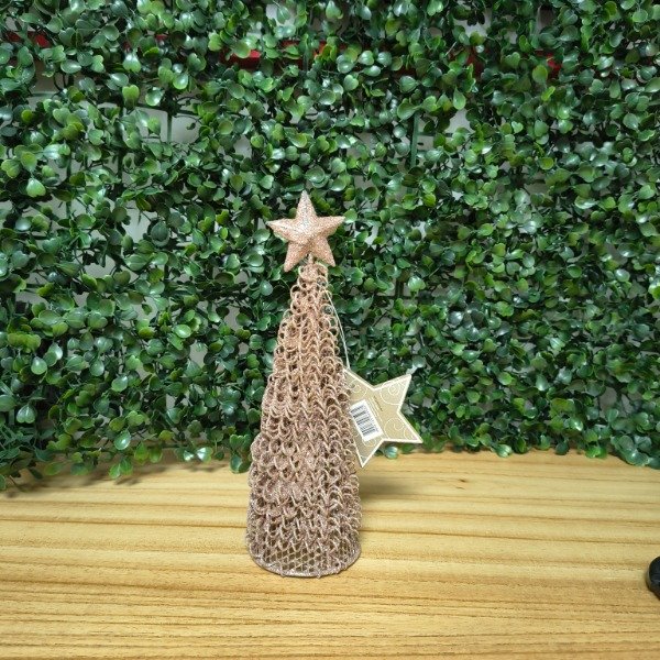 Producto - ARBOL CONO ENTRAMADO 20CM XQ15104