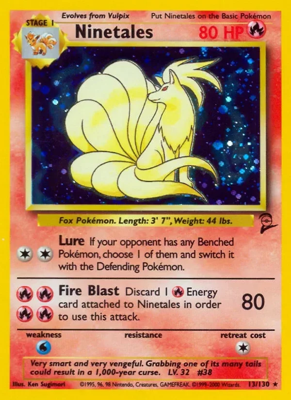 Producto - Ninetales (13/130) [Base Set 2]
