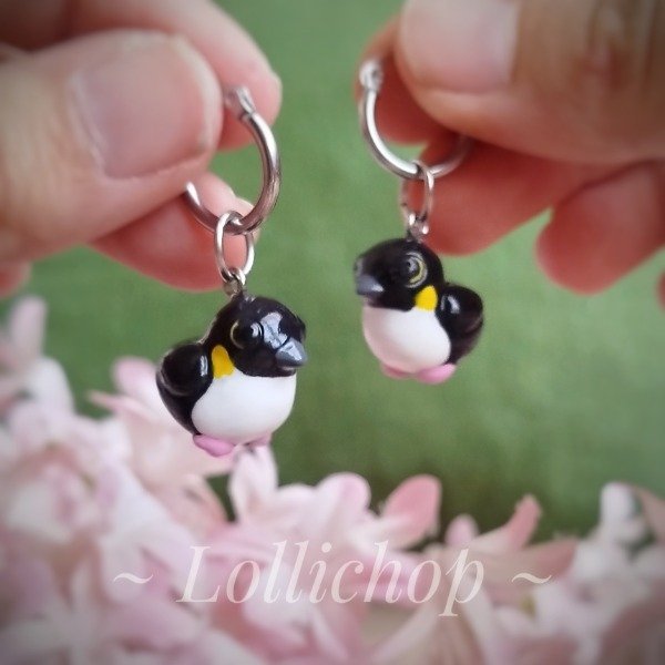 Producto - Aros Pingüinos