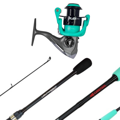 Producto - Combo Caster caña Flex 1,95m + Reel Flex 2000