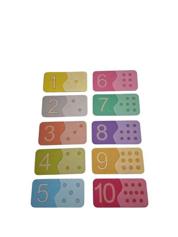 Producto - Juego de asociación de números y cantidades.