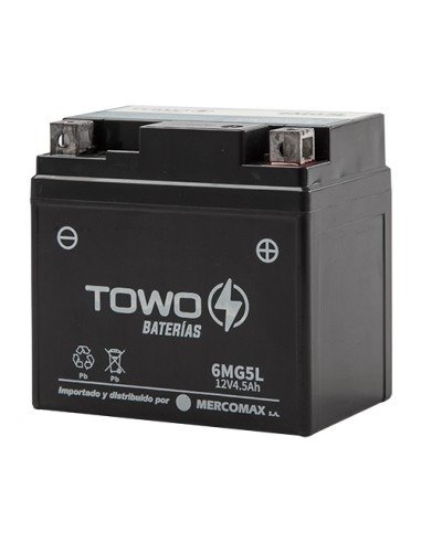 Producto - Bateria TOWO GEL 12V5Ah TITAN (YTX5L-BS)