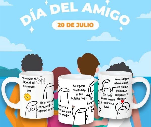 Producto - Plantilla para taza del día del amigo Enanitos Verdes 2