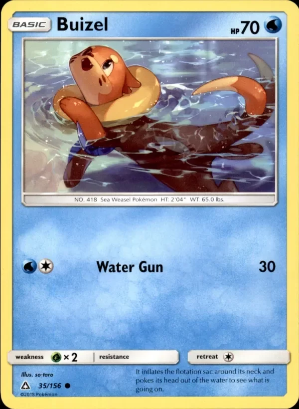 Producto - Buizel 35/156 - Pokemon SM - Ultra Prism