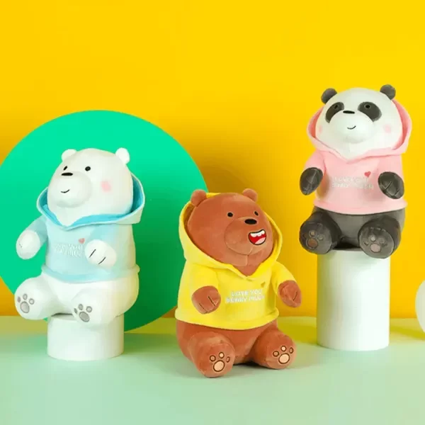 Producto - Peluches WE BARE BEARS (MINISO OFICIAL)
